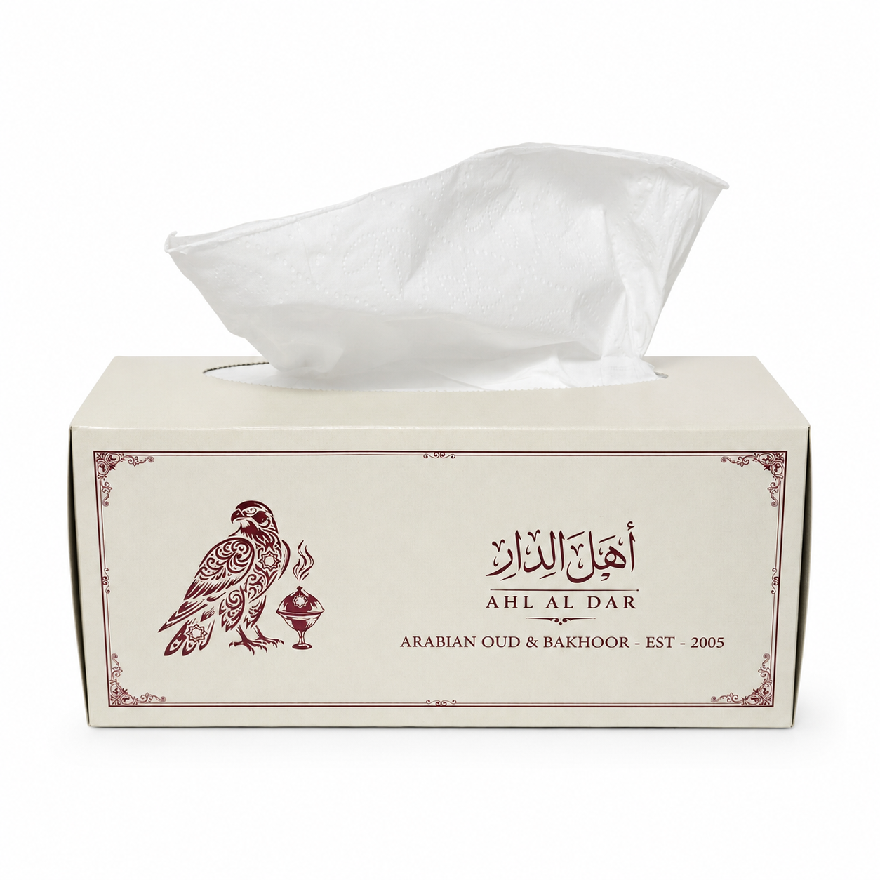 علبة مناديل أهل الدار العاجية
